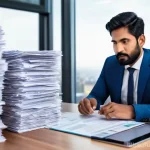 공정관리기술자 필수 서류 준비 체크리스트 - **Transition to Digital Project Management:**
    A professional, South Asian man in his late 30s to...