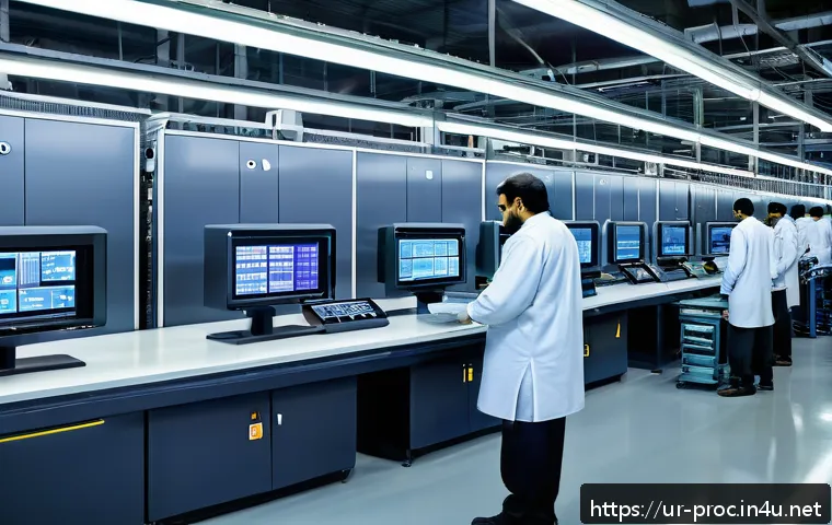공정관리기술자 실무에서의 BIM 활용법 - A modern industrial production line in Pakistan, showcasing advanced beam technology integration wit...